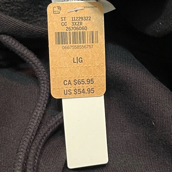 PINK Victoria's Secret Black Hoodie - Picture 4 of 4